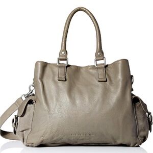 Liebeskind Berlin Paige top handle shoulder/crossbody bag in Donkey Grey